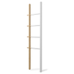 Umbra Hub handdoekladder 61x4x152cm met 4 haakjes Essenhout Wit/naturel SW719949