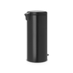 Brabantia NewIcon Pedaalemmer - 30 liter - kunststof binnenemmer - matt black SW1026546