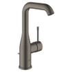 GROHE Essence Wastafelkraan Opbouw - uitloop 12.7cm - L-size - hoge draaibare uitloop - waste - brushed hard graphite SW701646