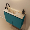 MONDIAZ TURE-DLUX 60cm toiletmeubel Smag. EDEN wastafel Frappe positie links. Met 1 kraangat. SW1102990