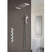 Hotbath Get together IBS7 Regendoucheset inbouw - 53.7x16.5cm - rechthoekige hoofddouche - waterval - staafhanddouche - chroom SW94929