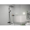 Hansgrohe Vernis Shape showerpipe 240 1jet met badthermostaat mat zwart SW803091