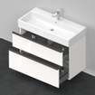 Duravit D-Neo wastafelonderkast 98.4x62.5x44.2cm 2 lades wit Hoogglans SW641454