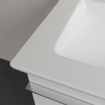 Villeroy & Boch Venticello wastafel zonder kraangat 60x50cm met overloop ceramic+ wit 1025155