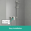 Hansgrohe Vernis douchekraan met hendel chroom SW651471
