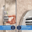 GROHE QuickFix Precision SmartControl inbouw douchesysteem met Vitalio Rain Mono 310 hoofddouche chroom SW1120182