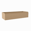 Mondiaz FOGE wastafelonderkast - 110x41x25cm - 1 lade - uitsparing midden - softclose - Oro SW1015320