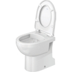 Duravit DuraStyle Basic WC-zitting 37.3x43x4.3cm Kunststof wit Glanzend SW242800