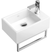 Villeroy en Boch Memento handdoekhouder inclusief bevestiging 34,5x10cm glans RVS OUTLETSTORE STORE34072
