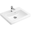 Villeroy en Boch Subway 2.0 meubelfontein 50x40cm 1 kraangat met overloop wit 1024205