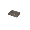 INK Momento wastafel - 60x45x9cm - 1 wasbak - 0 kraangaten - Quartz beton SW352293