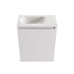 MONDIAZ TURE-DLUX 40cm toiletmeubel Cale. EDEN wastafel Ostra positie links. Met 1 kraangat. SW1104725
