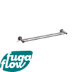 FugaFlow Efficiente Acces Handdoekhouder - dubbel - rond - RVS SW1123514
