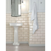 Kerabo wandtegel - 10x20cm - 7mm - Rechthoek - Beige glans SW405205