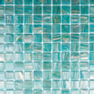 The Mosaic Factory Amsterdam mozaïektegel 2x2x0.4cm voor wand en vloer voor binnen en buiten vierkant Glas Turquoise SW654804