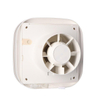 Vent-Axia Supra Design 100 HT badkamerventilator met vochtsensor en timer 90 m3/h Wit SW722397