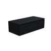 Arcqua Living Onderkast - 100x46x30cm - 1 lades - greeploos - gemelamineerd spaanplaat - oak black SW909439