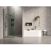 Looox Bath collection hoekbad - 170x70x55cm - rechts - mat wit SW810127