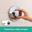 Hansgrohe Showerselect thermostaat inbouw 1 functie highflow chroom SW918064