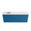 MONDIAZ TURE-DLUX 120cm toiletmeubel Jeans. EDEN wastafel Ostra positie links. Zonder kraangat. SW1104925