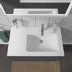 Duravit Me by starck meubelwastafel met 1 kraangat 83 x 49 cm wit SW228009