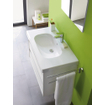 Duravit Ketho Wastafelonderkast 80x45.5x48cm Standaard greep met softclose spaanplaat wit Mat 0300539