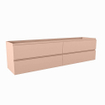 Mondiaz HAY wastafelonderkast - 190x45x50cm - 4 lades - uitsparing links - softclose - Rosee SW1016188