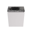 MONDIAZ TURE-DLUX 40cm toiletmeubel Cale. EDEN wastafel Lava positie links. Met 1 kraangat. SW1103693