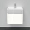 Duravit D-Neo wastafelonderkast 58.4x44x44.2cm 1 lade wit Hoogglans SW640948