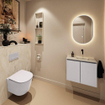 MONDIAZ TURE-DLUX Toiletmeubel - 60cm - Cale - EDEN - wastafel Ostra - positie rechts - Zonder kraangat SW1104730