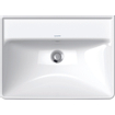 Duravit D-Neo wastafel 60x44x16.5cm zonder kraangat rechthoek Keramiek Wit SW640415
