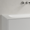 Villeroy & boch Finion meubelwastafel 120x50 zonder kraangat zonder overloop stonewhite Ceramic+ stone white SW209391