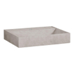 Saniclass Beton meubelwastafel 60x46x11cm zonder overloop 1 wasbak 1 kraangat Beton SHOWROOMMODEL SHOW19081