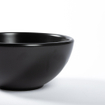 QeramiQ Dely Waskom - 20x20x9cm - keramiek - rond - mat zwart SW1182465