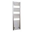 Sanicare recht designradiator 172x60cm inox look SW391