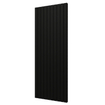 Plieger Cavallino Retto designradiator verticaal dubbel middenaansluiting 2000x754mm 2146W mat zwart SW224484