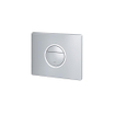GROHE Nova Cosmopolitan Light wc bedieningsplaat dualflush verticaal horizontaal inclusief led verlichting chroom 0434147
