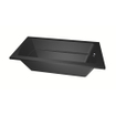 Xenz Bodysize ligbad 170x90x45cm met poten zonder afvoer Acryl Ebony mat (mat zwart/antraciet) SW103419