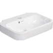 Duravit Happy d.2 fontein 50x36 cm. met kraangat en overloop wit SW54272