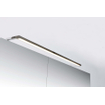 INK Verlichtingsbalk - 120x2x1cm - LED IP44 - 4200K - tbv Spiegel of Spiegelkast - Zilver SW66370