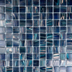 The Mosaic Factory Amsterdam mozaïektegel - 32.2x32.2cm - wand en vloertegel - Vierkant - Glas Dark Blue glans SW654766