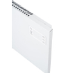 Eurom Alutherm 800XS Convectorkachel - 56.1x42.9cm - IP24 - 800watt - wifi - vloer/wand- Horizontaal - metaal - glans wit SW486912