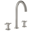 GROHE Atrio Wastafelkraan Opbouw - uitloop 16.6cm - M-size - waste - hoog - - kruisgrepen - supersteel SW224961