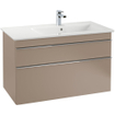 Villeroy & Boch Venticello Wastafel - 100x50cm - kom re. 1 kraangat - ceramic plus - wit 1025133