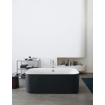 Duravit Happy d.2 bad vrijstaand 180x80cm wit mat antraciet SW297006