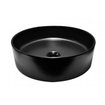 Wiesbaden Link waskom rond 40x12 cm keramiek mat zwart SW373883