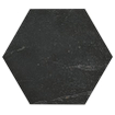 SAMPLE Fap Ceramiche Vloer- en wandtegel Hexagon Roma Grafite mat Marmer look Mat Antraciet SW736095