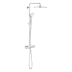 GROHE Euphoria Regendoucheset Opbouw - hoofddouche 31cm - massage handdouche rond - chroom SW536417