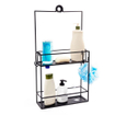 Umbra Cubiko douche etagere 61x31x11cm Staal Zwart SW539637