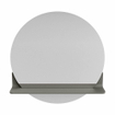 Mondiaz SPOT Badkamerspiegel - rond 60cm - spiegelplanchet - kleur Smoke SW1235620